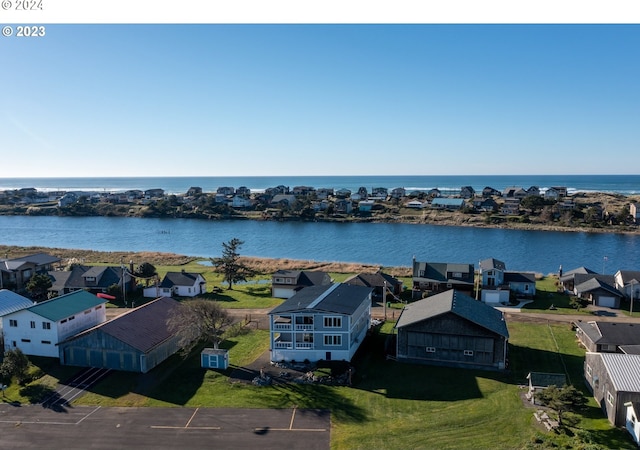 35165 Rueppell Ave, Pacific City, OR 97135 - aerial perspective of suburban area with a large body of water