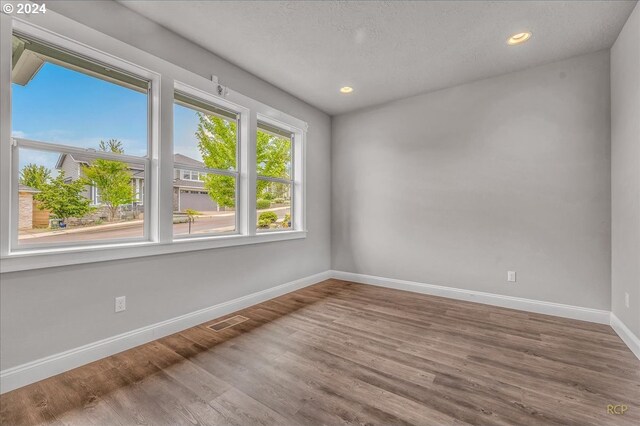 office area featuring light hardwood / wood-style floors