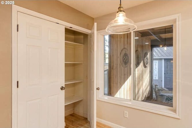 view of closet