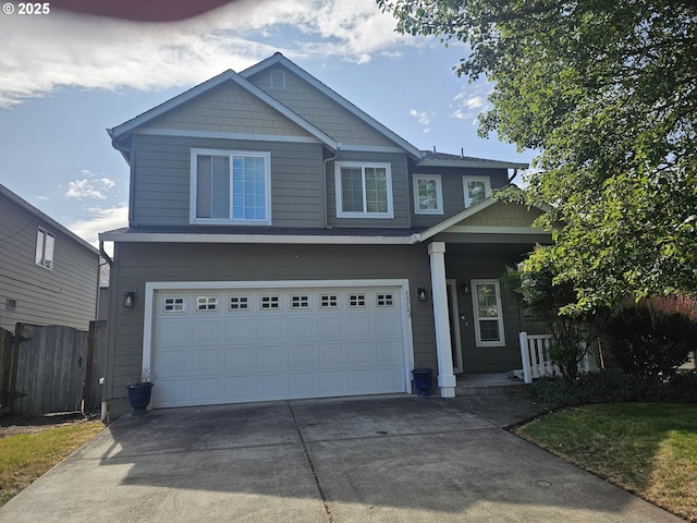 4024 NE 166th Ave, Vancouver, WA 98682 - craftsman-style home with an attached garage, covered porch, and concrete driveway