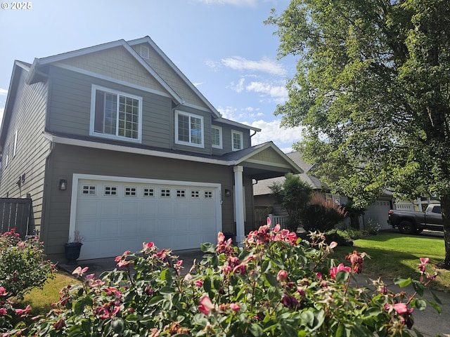 4024 NE 166th Ave, Vancouver, WA 98682 - craftsman house with an attached garage