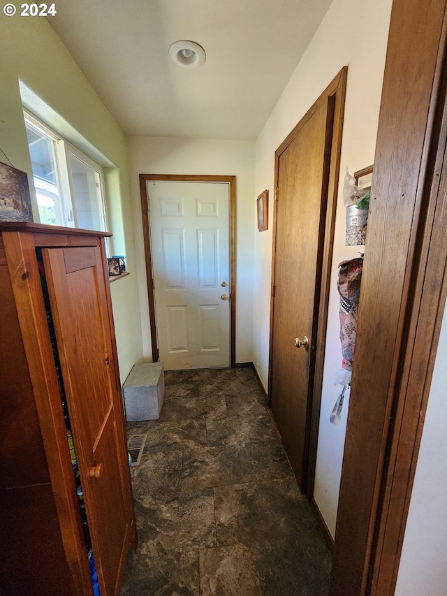 washroom featuring washer and dryer