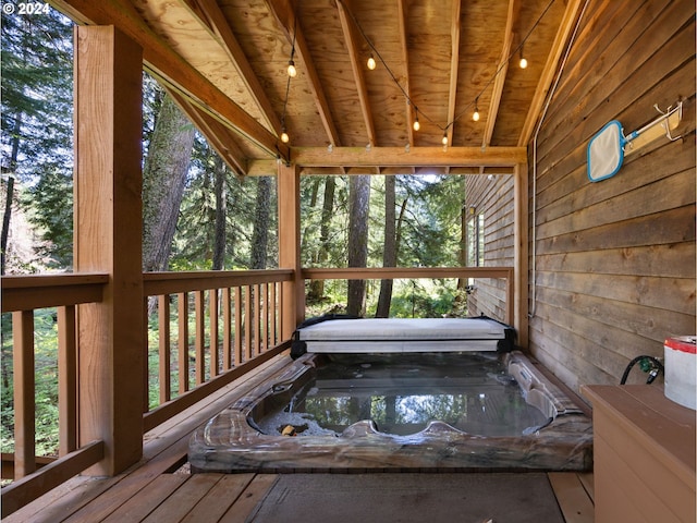 88940 E Round Mountain Loop, Government Camp, OR 97028 - view of deck