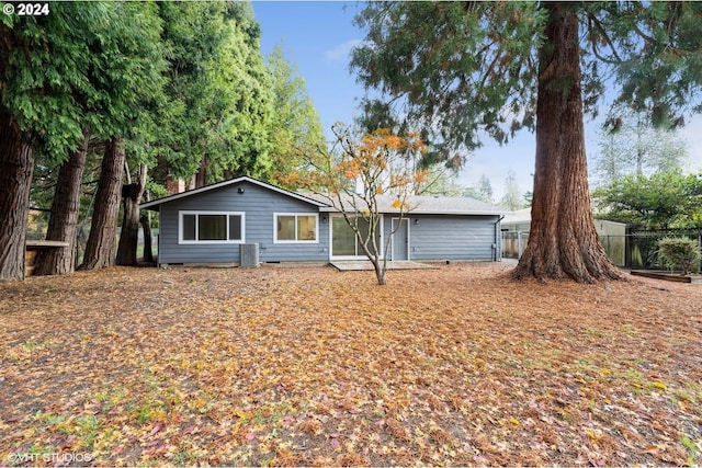 view of ranch-style house