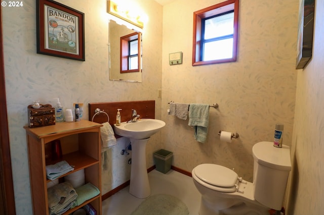 bathroom with toilet