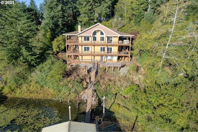 view of back of house