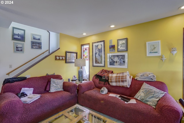 view of living room