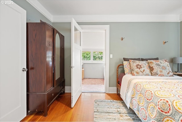 1718 23rd Ave, Forest Grove, OR 97116 - bedroom featuring light wood-type flooring and baseboards