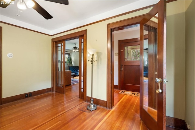 1718 23rd Ave, Forest Grove, OR 97116 - hall with light wood finished floors and baseboards