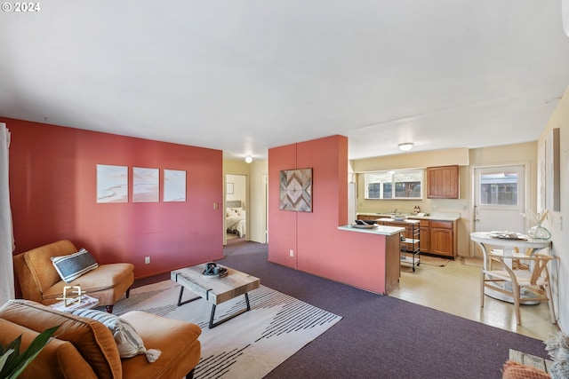 view of living room