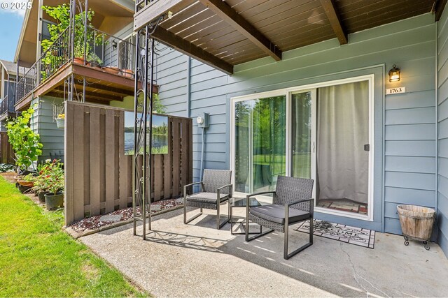 1763 NE 19th St, Gresham, OR 97030 - entrance to property featuring a patio