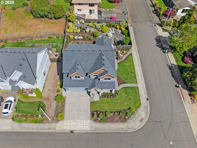 1010 NW 1st St, Dundee, OR 97115 - birds eye view of property with a residential view