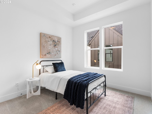 bedroom with carpet flooring