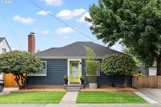 view of bungalow