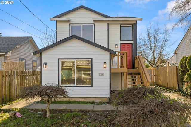 view of back of house