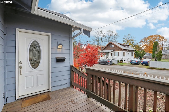 view of deck