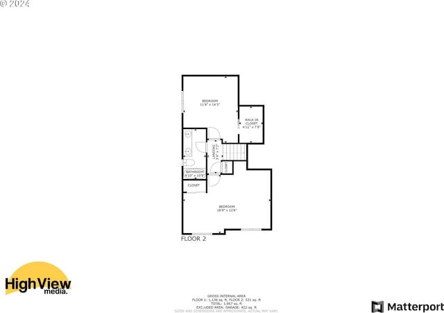 2721 La Darrah St, Eugene, OR 97404 - room layout