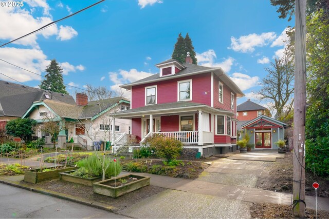 view of front property