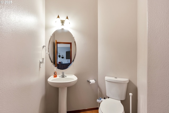 bathroom with toilet