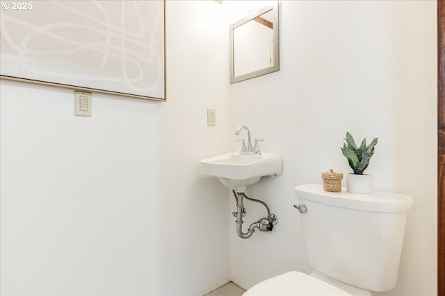 bathroom with toilet