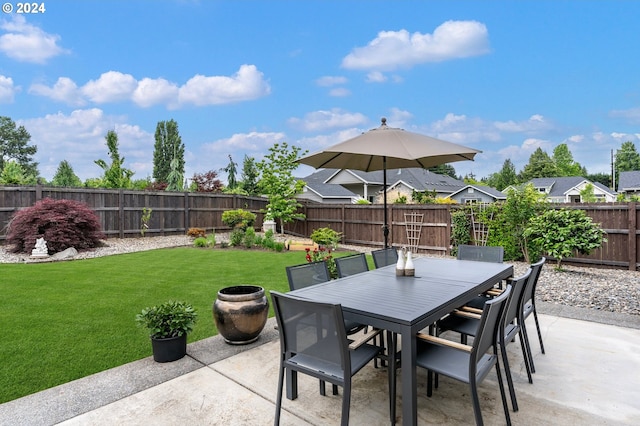 view of patio