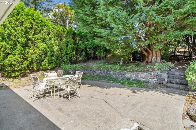 view of patio / terrace with central air condition unit