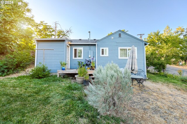 view of rear view of house