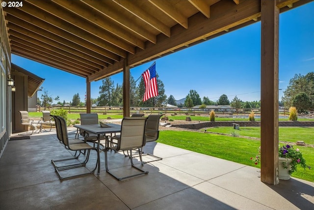 6150 NW Kingwood Ave, Redmond, OR 97756 - view of patio featuring outdoor dining space