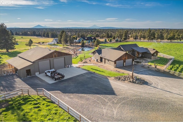 6150 NW Kingwood Ave, Redmond, OR 97756 - view from above of property featuring a mountain backdrop