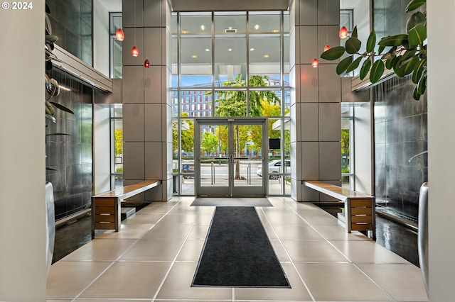 view of building lobby