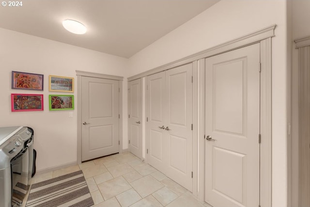 laundry area featuring separate washer and dryer