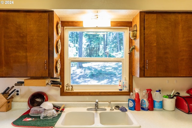 kitchen with sink