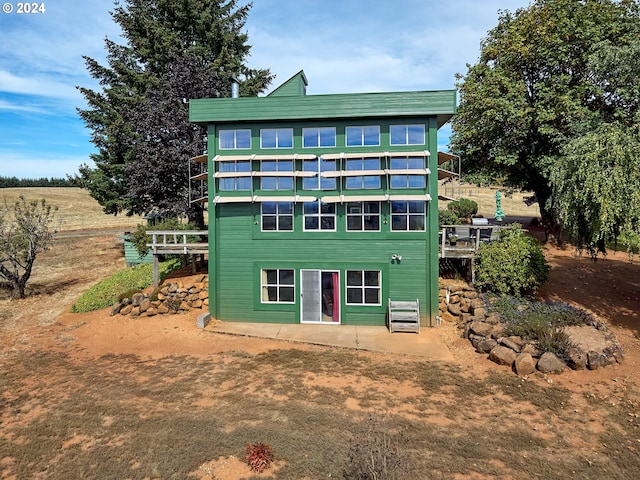 view of rear view of house