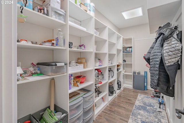 view of pantry