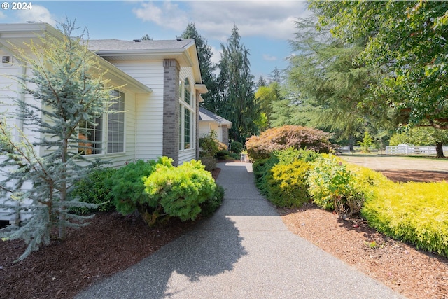 view of property exterior