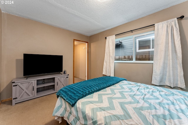 8941 SE Knapp St, Portland, OR 97266 - bedroom featuring a textured ceiling and light colored carpet