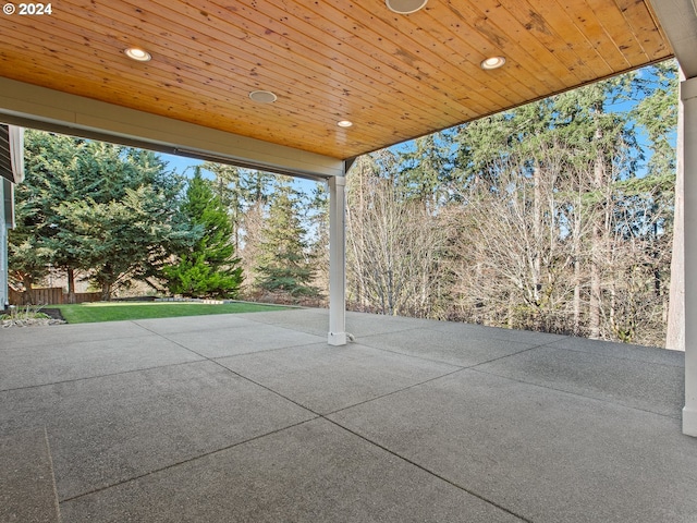 view of patio