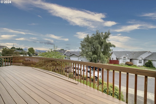 300 Spinnaker Way, Columbia City, OR 97018 - deck featuring a residential view