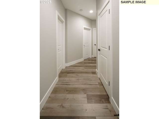 17301 NE 84th St, Vancouver, WA 98682 - hall with light hardwood / wood-style flooring
