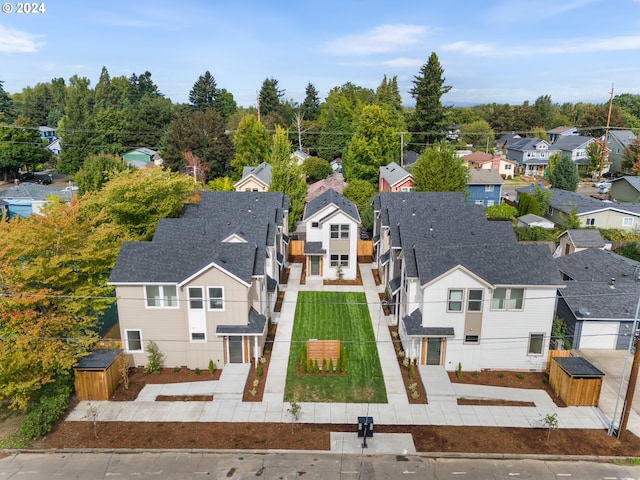 6905 N Bank St, Portland, OR 97203 - aerial perspective of suburban area