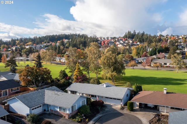 15775 SW Queen Victoria Pl, King City, OR 97224 - bird's eye view with a residential view