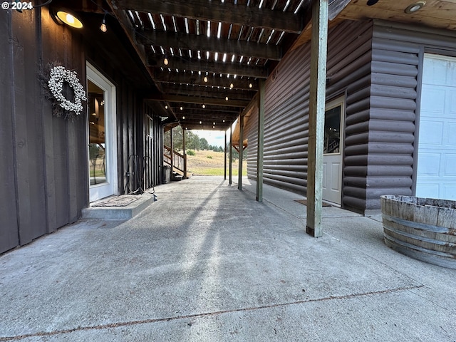 view of patio