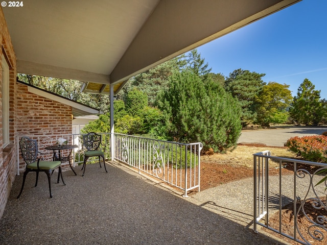 view of patio / terrace