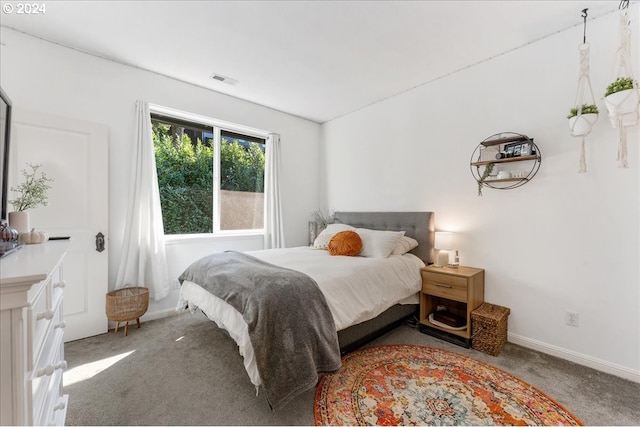 bedroom featuring carpet floors