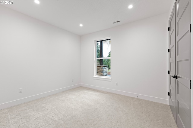 31248 Valley View Ln, Cottage Grove, OR 97424 - empty room with recessed lighting, baseboards, and carpet