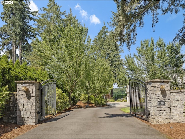 view of gate