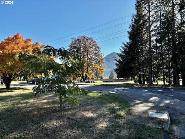 view of road