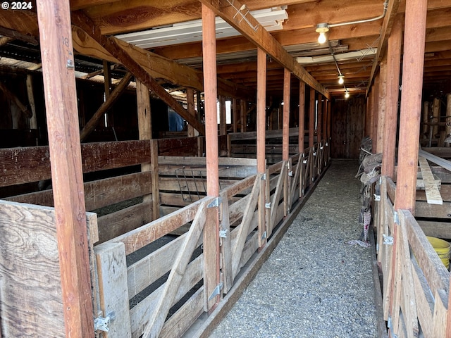 view of stable