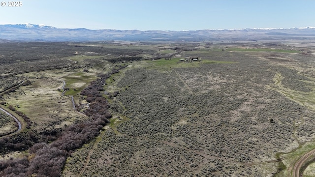 27877 Skinner Ln, Baker City, OR 97814 - bird's eye view featuring a mountain view and a rural view