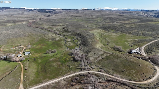 27877 Skinner Ln, Baker City, OR 97814 - aerial view featuring a rural view and a mountain view